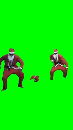 Dancing Santa Claus 