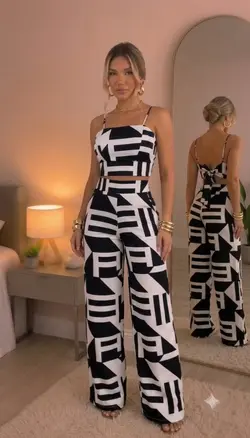 Calça Pantalona.