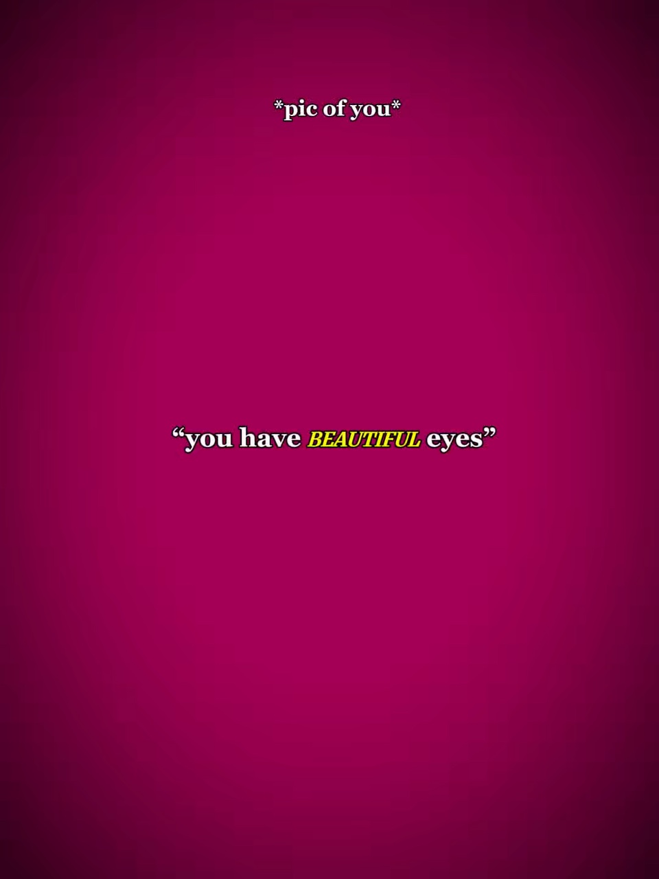 De beaux yeux