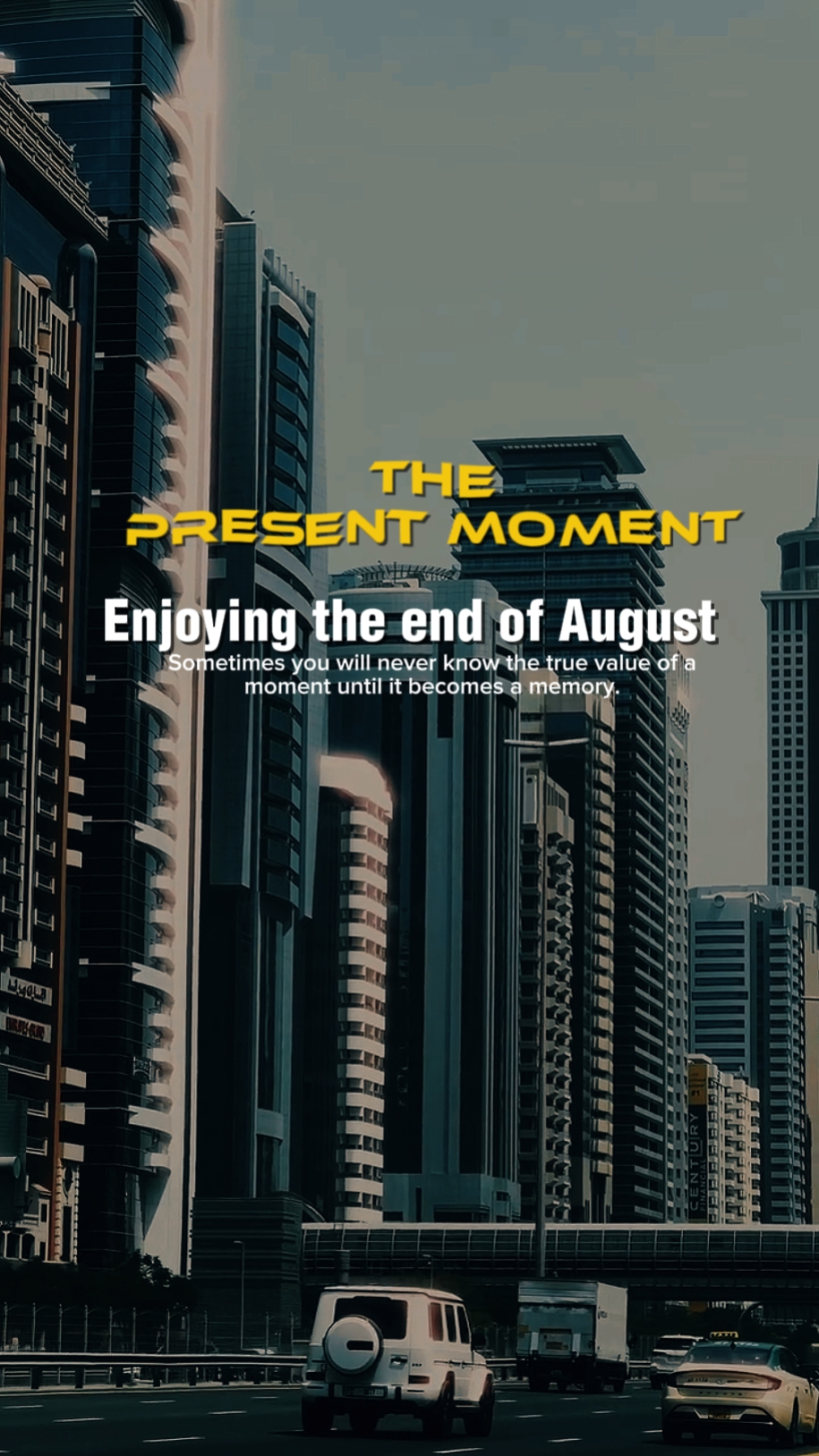 enjoying the end of 