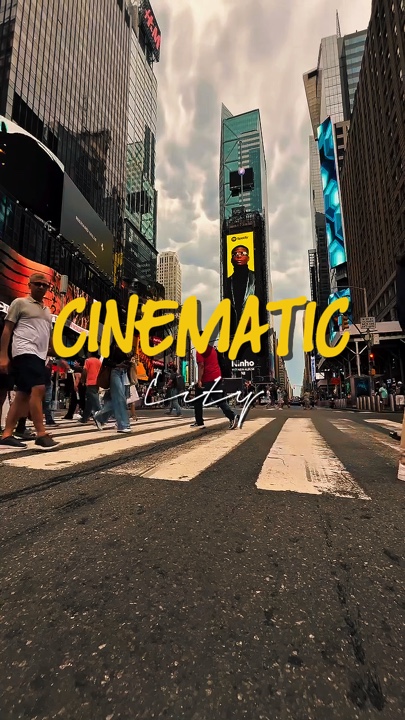 Tendência de vlog da cidade 