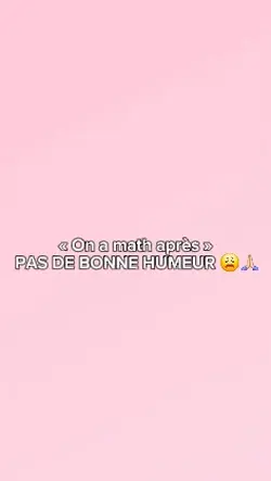 Pas de bonne humeur