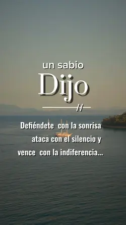 un sabio dijo