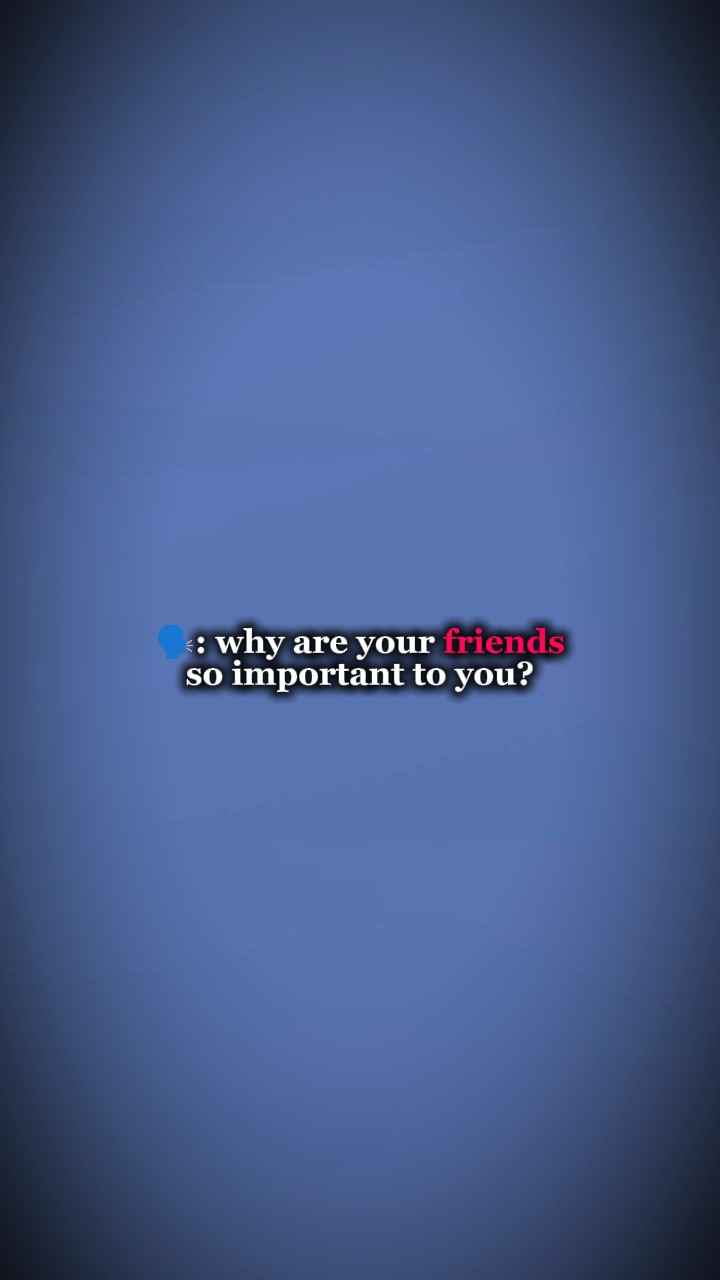 Pourquoi tes amis
