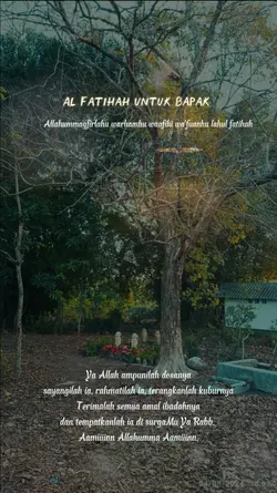 Alfatihah utk Bapak
