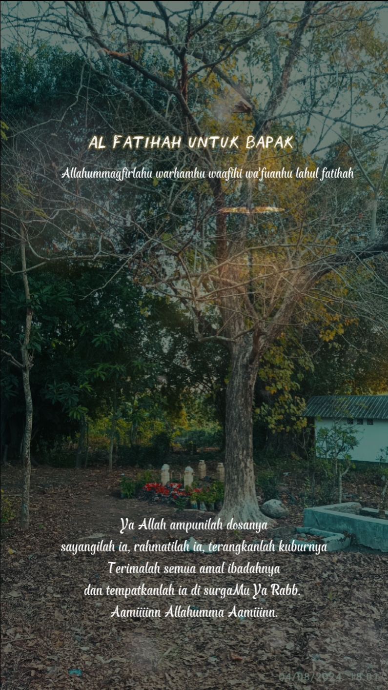 Alfatihah utk Bapak