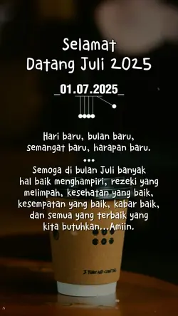 Selamat Datang Juli~