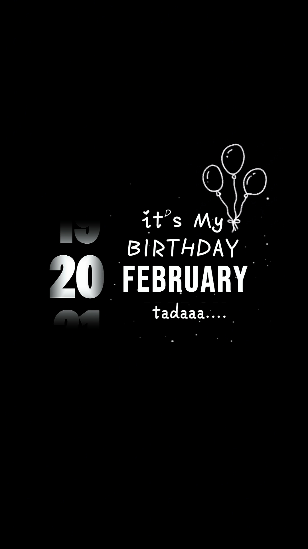 C'EST MON ANNIVERSAIRE 20