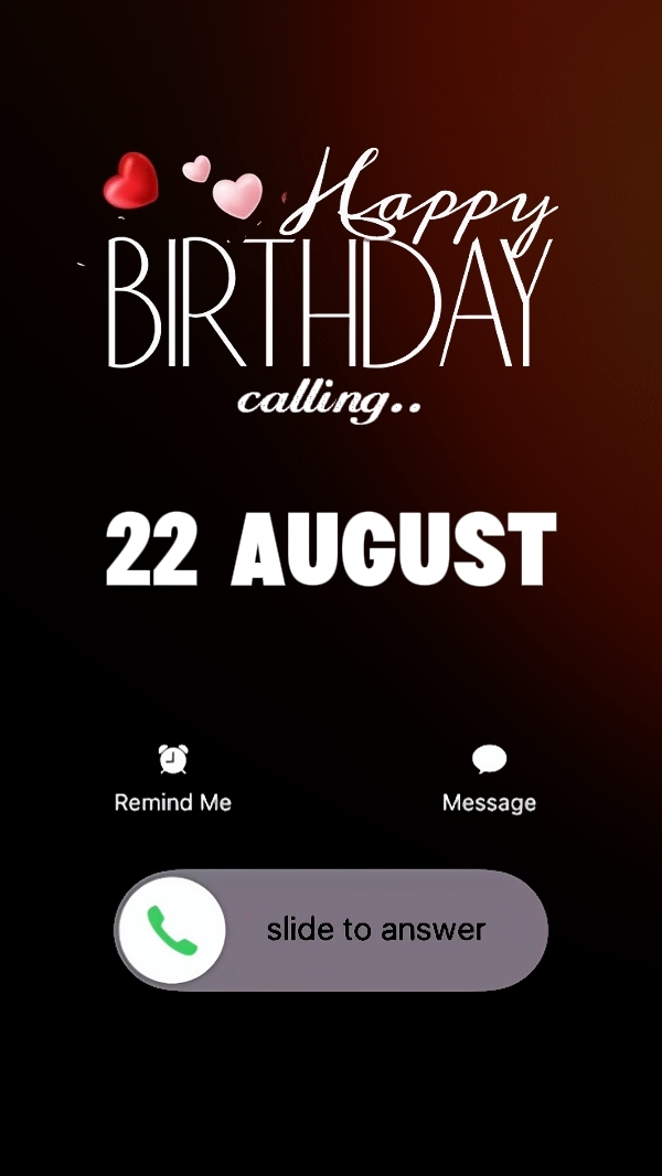 22 august birthday 
