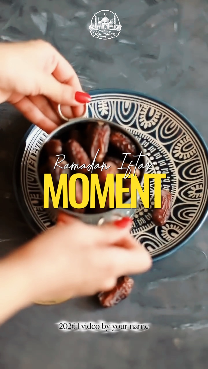 Moment iftar