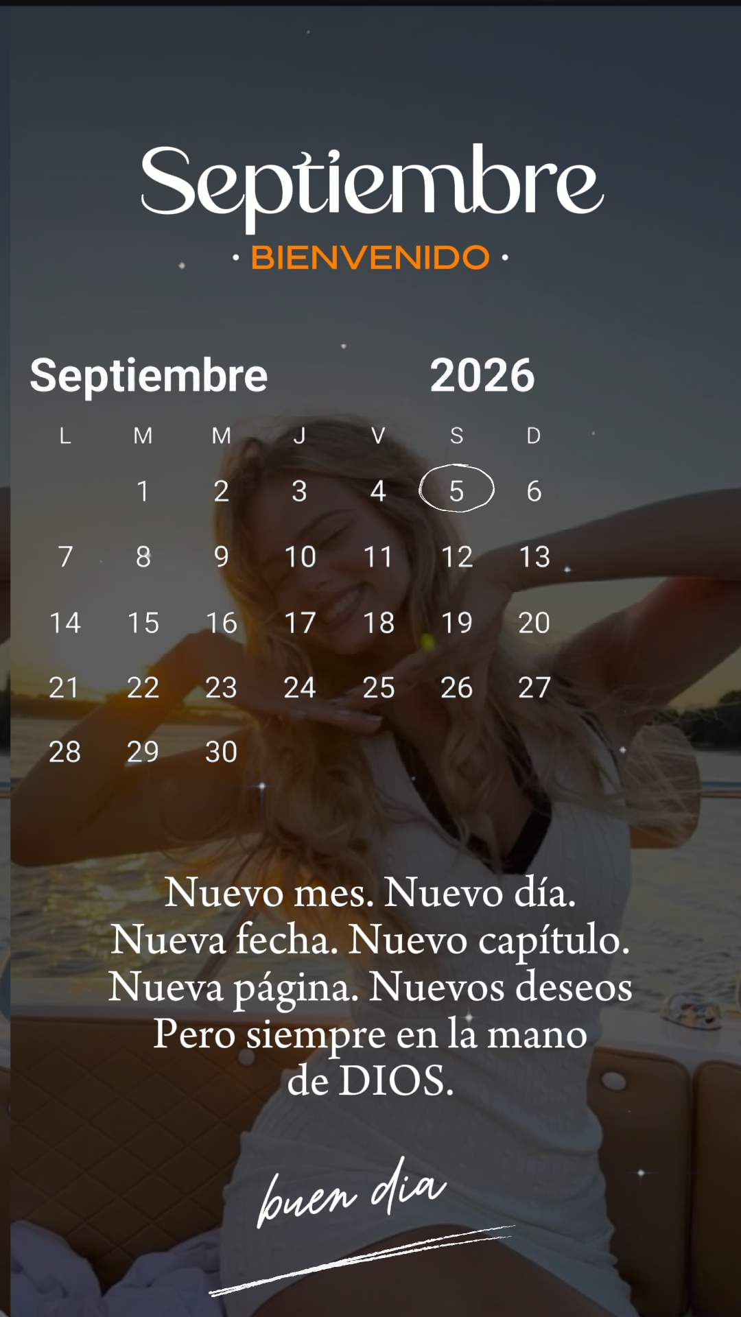 Bienvenido septiembre