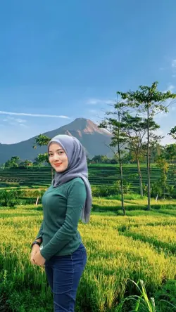viw gunung+sawah