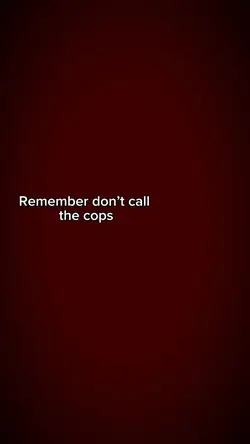 Don’t call the cops!