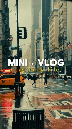 mini vlog