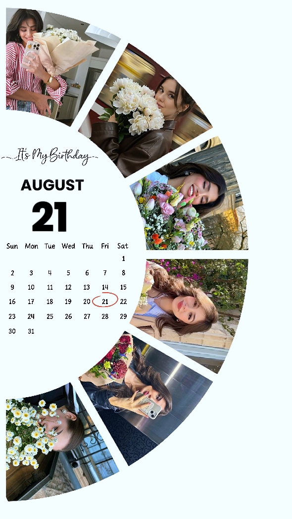 AUGUST 21 BIRTHDAY 
