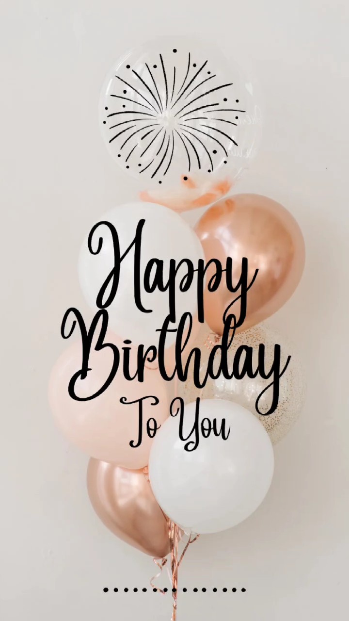 Happy Bday template