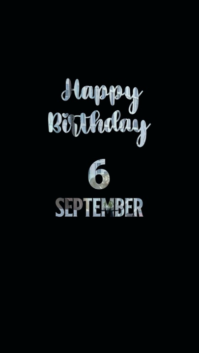 ULANG TAHUN 6 SEPTEMBER