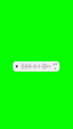 Voice Greenscreen