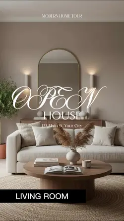 Open-House Showcase — Modern Listing Promo