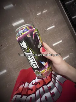 energy drinks 😌