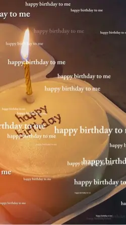 Happy birthday to me