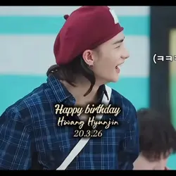 Happy bday Hyunjin !