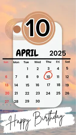 birthday 10 April