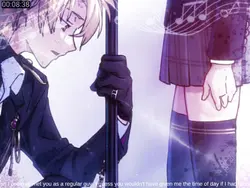 pushed my love aside