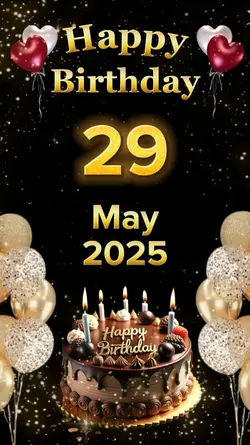 HBD 29 May