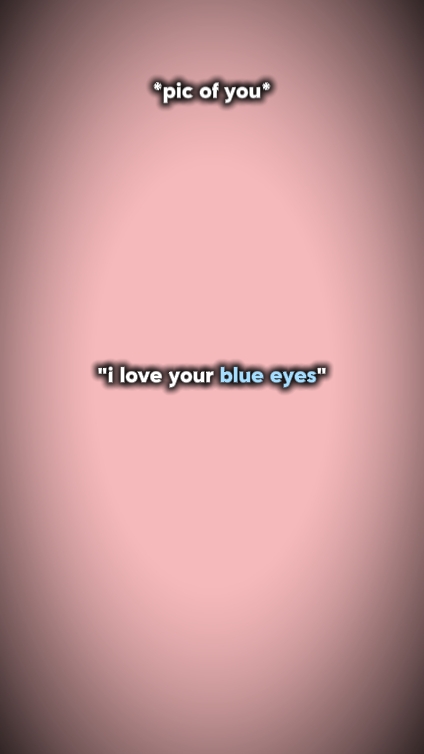 Eu amo olhos azuis