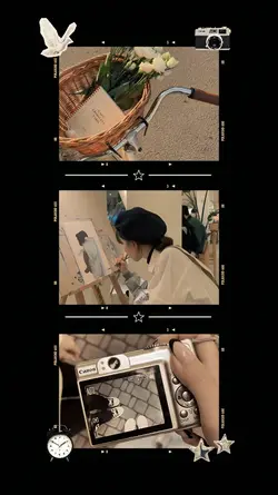 aesthetic frame dark