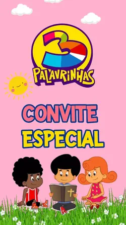 Convite 3 palavrinha