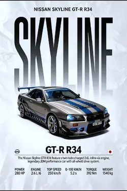 AI POSTER CAR