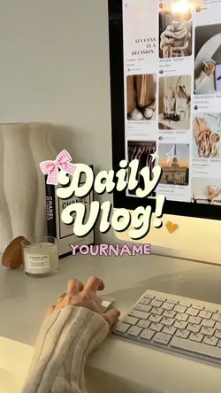 Opening vlog