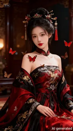 Ghép ảnh cổ trang 