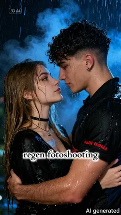 regen fotoshoot tren
