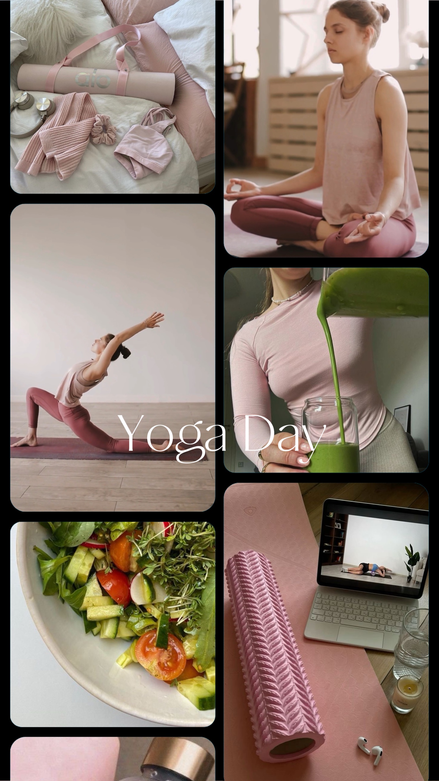 Modèle de journée de yoga 🧘🏻‍♀️