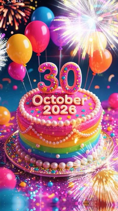 Selamat ulang tahun 30 Oktober 2026