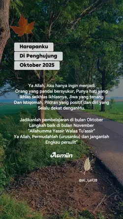 penghujung oktober