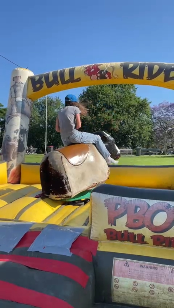 I went to a bull rid