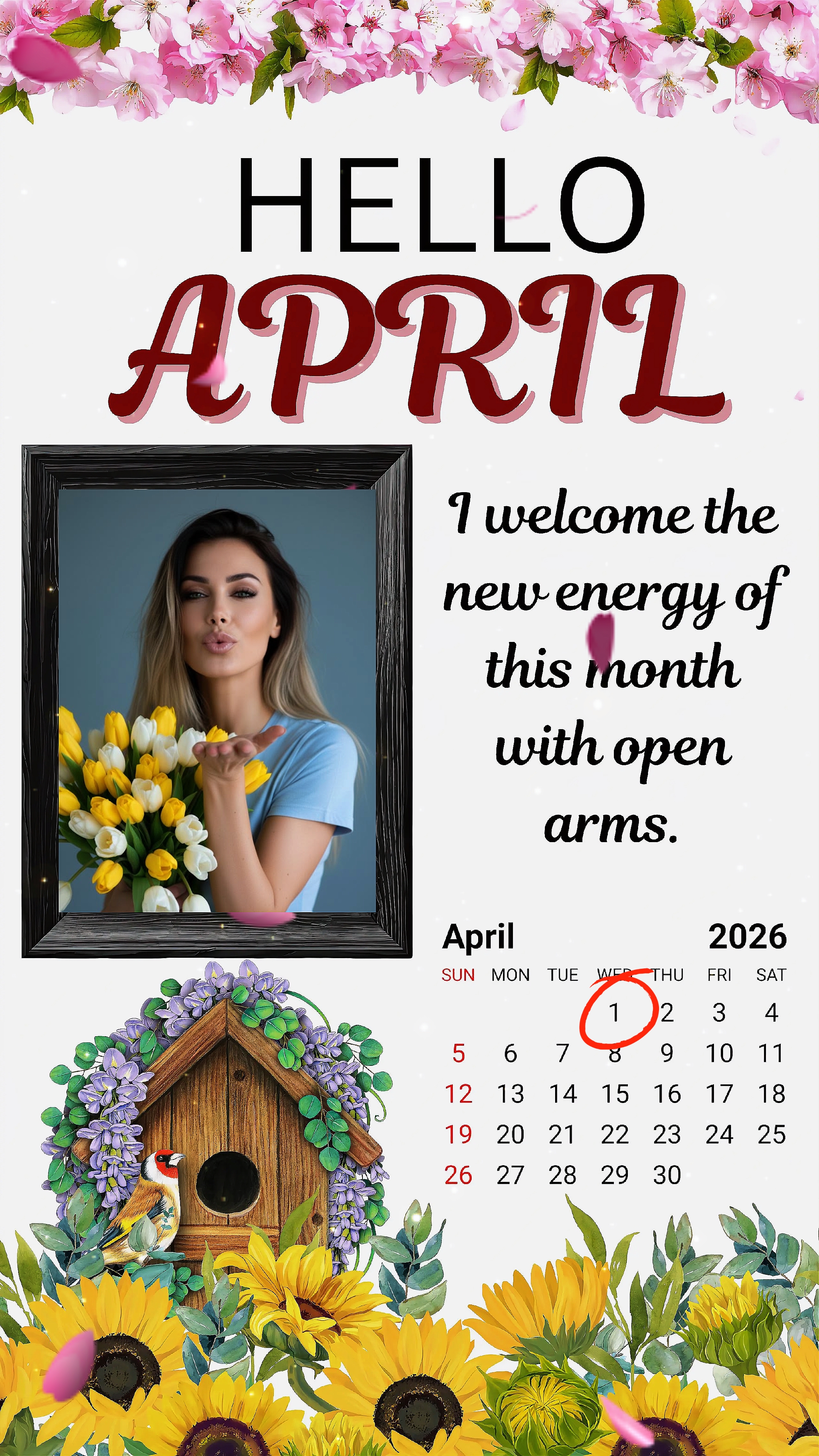 BIENVENIDO ABRIL 2026