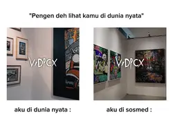 Aku Di RL Vs Sosmed