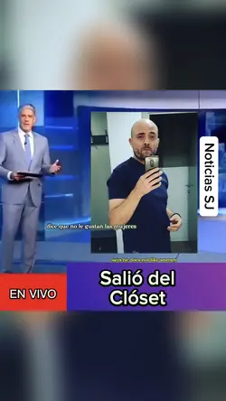Salió del clóset 