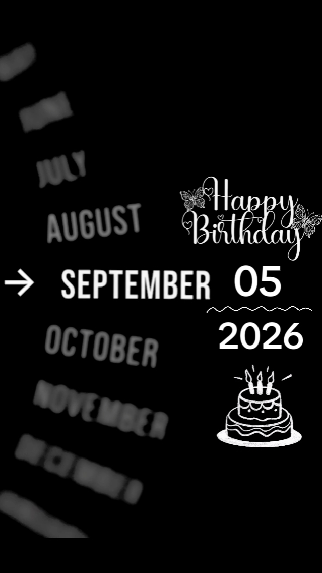 HBD DAUGHTER 5 SEPTE