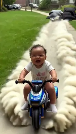 baby motorcycle ai