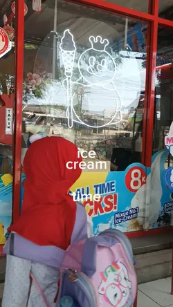 makan eskrim