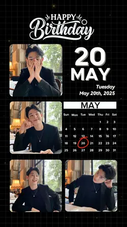 20 MAY BIRTHDAY