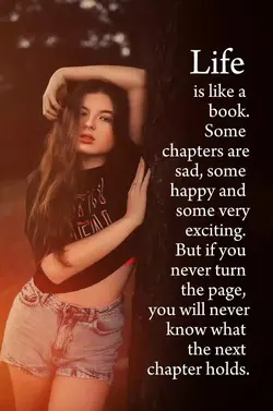 life is like a book 