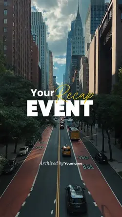 your event recap