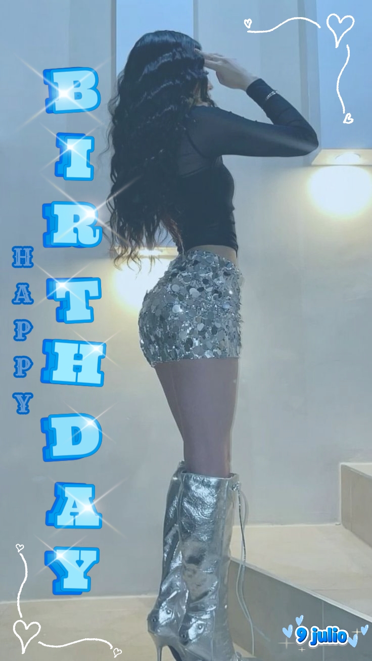 Cumpleaños azul